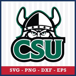 Logo Cleveland State Vikings Svg, Cleveland State Vikings Svg, NCAA Logo Svg, Sport Svg, Png Dxf Eps File