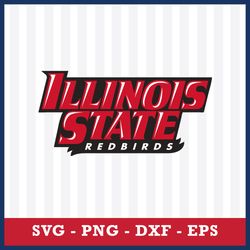 Logo Illinois State Redbirds Svg, Illinois State Redbirds Svg, NCAA Svg, Sport Svg, Png Dxf Eps Digital file