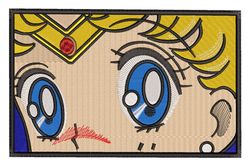 Anime Embroidery Pattern Sailor Moon Eyes