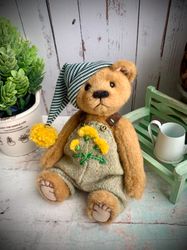 teddy bear/plush bear/plush toy/handmade toy/gift
