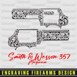 Engraving Firearms Design Smith & Wesson 357 Magnum Scroll Design