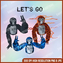 Let's Go Png, PNG High Quality, PNG, Digital Download