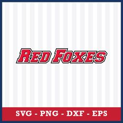 Logo Marist Red Foxes Svg, NCAA Logo Svg, Sport Svg, Png Dxf Eps Digital File
