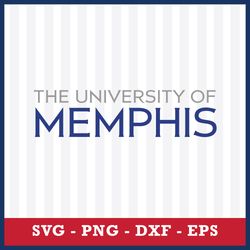 Logo Memphis Tigers Svg, NCAA Logo Svg, Sport Svg, Png Dxf Eps Digital File