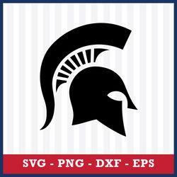 Logo Michigan State Spartans Outline Svg, NCAA Logo Svg, Sport Svg, Png Dxf Eps Digital File