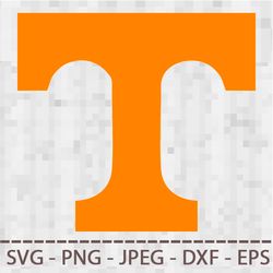 Tennessee Volunteers Logo SVG PNG JPEG  DXF Digital Cut Vector Files for Silhouette Studio Cricut Design