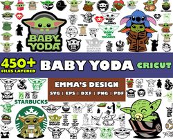 Baby Yoda Bundle Svg, Grogu Svg for cricut, Baby Yoda Clipart, Baby Yoda png, Yoda Svg Bundle, Bundle Svg - Download