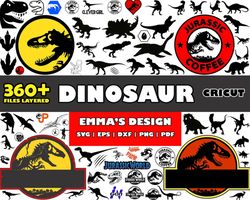 Dinosaur Svg Bundle, Birthday Pack, Jurassic Park, Kids Dinosaur Svg, T-Rex svg, Dinosaur Svg, Bundle Svg - Download