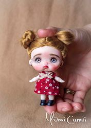 OOAK mini doll by Yumi Camui