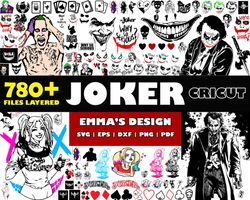 Joker Svg Bundle, Svg bundles, Digital Vector File, Svg designs bundle, Layered SVG Bundle, Bundle Svg - Download