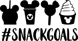 Snack Goals SVG , Snack Goals Cut File, png,eps, svg, snack goals, Theme Park svg, theme park snack svg, Orlando vacatio
