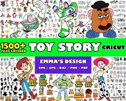 Toy Story Bundle Svg, Toy Story Clipart, Toy Story SVG, Buzz Lightyear Woody PNG, Bundle Svg - Download