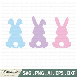 Easter Bunny Svg, Bunny Svg, Easter Svg, Rabbit Svg, Bunny Rabbit Svg, Cricut And Silhouette