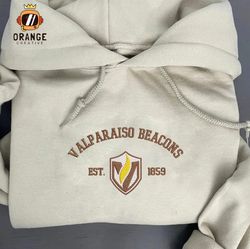 Valparaiso Beacons Embroidered Sweatshirt, NCAA Embroidered Shirt, Valparaiso Beacons Embroidered Hoodie, Unisex T-Shirt