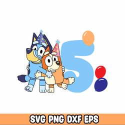 Bluey Friends PNG, Bluey Family Party Png, Bluey Birthday PNG, Bluey Party Png, Bluey Party Decorations