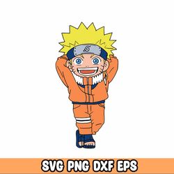 Naruto/anime - t-shirt, door, wall, sticker, desk, mobile etc.(svg-pdf-eps-png-dfx)