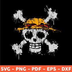 One Piece Svg, Luffy One Piece Svg, Luffy Svg, One Piece Anime Svg, Anime Svg, Png, Eps - Download