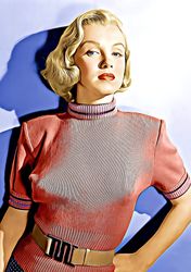 Marilyn Monroe - Cross Stitch Pattern Counted Vintage PDF - 111-13