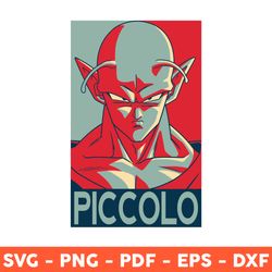 Piccolo Svg, Dragon Ball Svg, Anime Characters Svg, Cartoon Svg, Japanese Svg, Anime Svg, Png, Dxf, Eps - Download