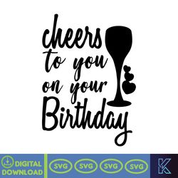 Birthday SVG PNG DXF  Birthday Designs  Hand Lettered Birthday svgs  Birthday Cut Files  Happy Birthday svg (110)