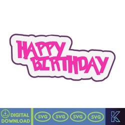 Birthday SVG PNG DXF  Birthday Designs  Hand Lettered Birthday svgs  Birthday Cut Files  Happy Birthday svg (143)