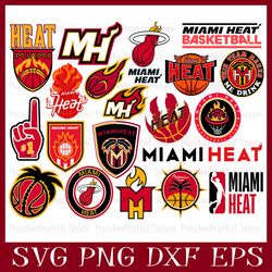 Miami Heat bundle, Miami Heat svg, Basketball Team svg, Basketball svg, nba svg, nba logo, nba Teams svg