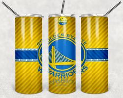 Golden State Warriors Tumbler Wrap Design - JPEG & PNG - Sublimation Printing - NBA - Basketball - 20oz Skinny Tumbler