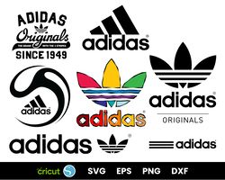 Adidas svg cut file bundle