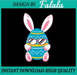 Easter SVG, Easter Egg with Sunglasses  SVG, Happy Easter Svg Easter Bunny Svg, Easter Png, Digital download