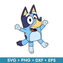 Bluey Svg, Bluey, Blue, Blue Dog, Bluey Characters, Bluey Dog, Buey Svg, Bluey Family Svg, BC55