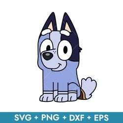 Bluey Socks Dog Svg, Bluey Svg, Bluey, Blue, Blue Dog, Bluey Characters, Bluey Dog, Buey Svg, Bluey Family Svg, BC74