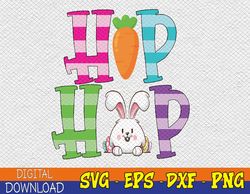 Easter Day Hip Hop Cute Bunny Funny Rabbit  Svg, Eps, Png, Dxf, Digital Download