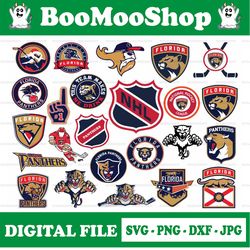 Florida Panthers Bundle Svg, Panthers Svg, NHL svg, hockey cricut, Cut File, Clipart, Cricut Explorer   Silhoue