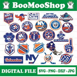 New York Islanders Bundle Svg, New York, Islanders Svg, NHL svg, NHL svg, hockey cricut, Download   Cut File, C