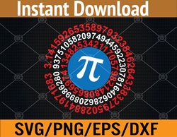 Pi Day Boys Captain Pi Superhero Math Nerd Geek Svg, Eps, Png, Dxf, Digital Download