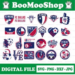 MLS Logo FC Dallas, FC Dallas svg, Vector FC Dallas, Clipart FC Dallas, Football Kit FC Dallas, svg, DXF, PNG,