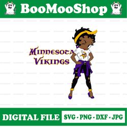 Betty Boop Vikings PNG files for Sublimation for Sublimation, Betty Boop Bundle, Digital Download