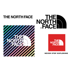 The North Face Bundle FSvg, The North Face Logo Svg, Brand Logo Svg, Fashion Logo Svg, File Cut Digital Download