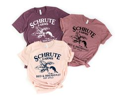 Schrute Farm,Unisex tshirt,Scronton Pennsylvania est 1912,the office tv show, the office,michael scott,dwight schrute,sc