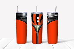 Bengals Zipper Tumbler Wrap Design - JPEG & PNG - Sublimation Printing - NFL - Football - 20oz Tumbler