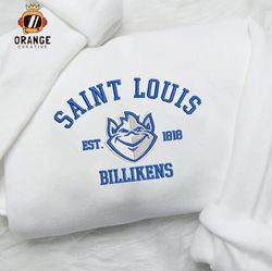 Saint Louis Billikens Embroidered Sweatshirt, NCAA Embroidered Shirt, Saint Louis Embroidered Hoodie, Unisex T-Shirt