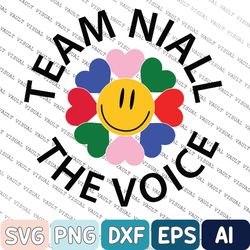 Team Niall the voice Svg, Niall Horan Svg, Heavy Blend Hooded Svg
