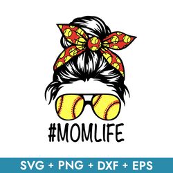Mom life Svg, Messy Bun Mom Svg, Mother's Day Svg, Png Dxf Eps Instant Download