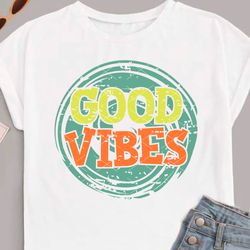 Good vibes Text Sun Sea Ocean Cruise Summer color print