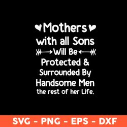 Mother Svg, Mama Svg, Mom Svg, Mother's Day Svg, Cricut, Vector Clipar, Eps, Dxf, Png - Download File