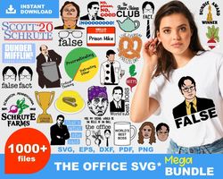 1000 file The Office TV Show svg dxf eps png, for Cricut, Silhouette, digital, file cut