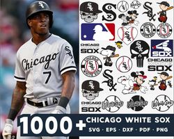 Chicago White Sox Bundle svg, 1000 files Chicago White Sox svg eps png, for Cricut, Silhouette, digital, file cut