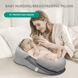Baby Anti-Spit Milk Slope Pillow
