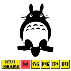 My Neighbor Totoro  Studio Ghibli  Colored  SVG and PNG Design for Cricut, Silhouette (32)
