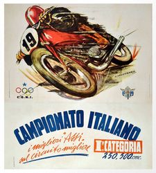Campionato Italiano Championships  - Cross Stitch Pattern Counted Vintage PDF - 111-90